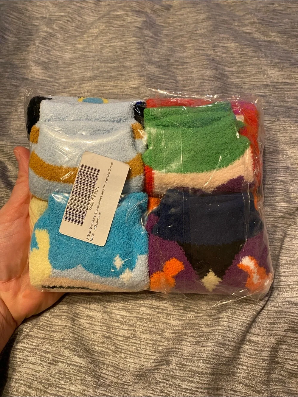 JJMaxUs Princess Socks Set of 4 NEW